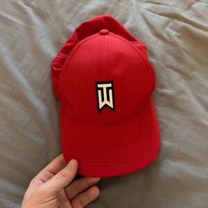 Nike Red and Black Dri-FIT Cap